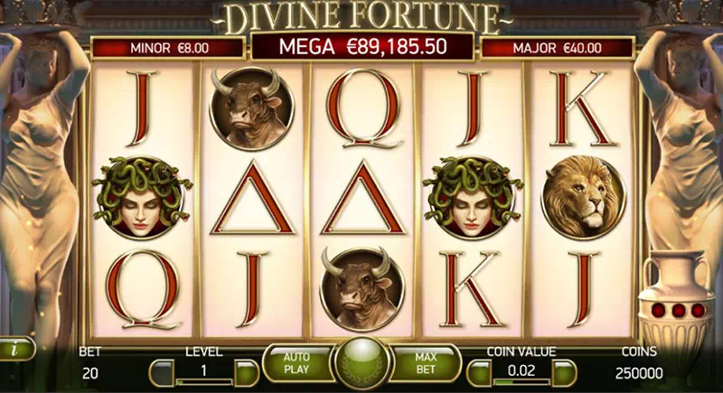Игровой автомат Divine Fortune (NetEnt) | Выиграй джекпот в казино Буи